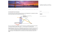 Desktop Screenshot of lateralworks.com